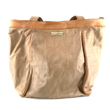 Charger l'image dans la galerie, Sac IN CITTA en Cuir Lavé Beige et Camel