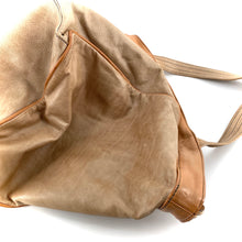 Charger l'image dans la galerie, Sac IN CITTA en Cuir Lavé Beige et Camel