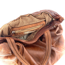 Charger l'image dans la galerie, Sac IN CITTA en Cuir Lavé Camel