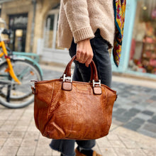 Charger l'image dans la galerie, Sac REPLY en Cuir Caramel