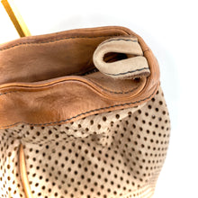 Charger l'image dans la galerie, Sac IN CITTA en Cuir Perforé Beige