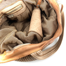Charger l'image dans la galerie, Sac IN CITTA en Cuir Perforé Beige