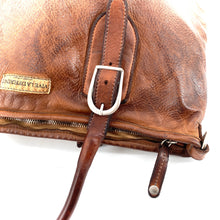 Charger l'image dans la galerie, Sac MICHELLE en Cuir Lavé Camel