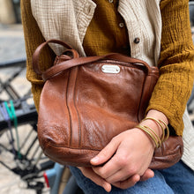 Charger l'image dans la galerie, Sac WINGS en Cuir Lavé Camel