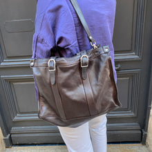 Charger l'image dans la galerie, Sac Buckle en Cuir Turkish Coffee