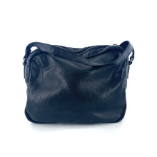 Charger l'image dans la galerie, Petit Sac Bandoulière en Cuir Lavé Noir