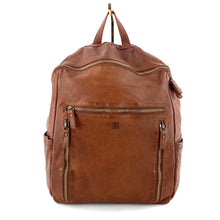 Charger l'image dans la galerie, Sac à Dos en Cuir Lavé Camel
