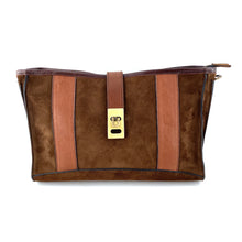 Charger l'image dans la galerie, Sac MARIANA en Cuir et Daim Brown
