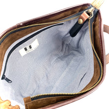 Charger l'image dans la galerie, Sac MARIANA en Cuir et Daim Brown