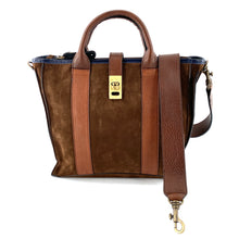 Charger l'image dans la galerie, Sac IUANA en Cuir et Daim Brown