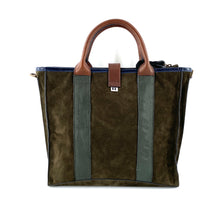 Charger l'image dans la galerie, Sac IUANA en Cuir et Daim Coal