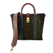 Charger l'image dans la galerie, Sac IUANA en Cuir et Daim Coal