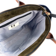 Charger l'image dans la galerie, Sac IUANA en Cuir et Daim Coal