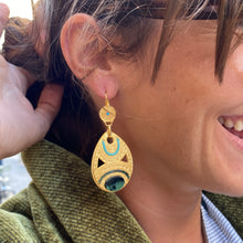 Load image into Gallery viewer, Boucles d'Oreilles MEI GM en Rubis Zoisite