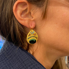 Load image into Gallery viewer, Boucles d'Oreilles MEI PM en Rubis Zoisite