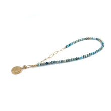 Load image into Gallery viewer, Collier XANADU Small en Plaqué Or et Opale