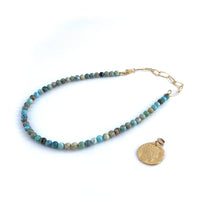 Load image into Gallery viewer, Collier XANADU Small en Plaqué Or et Opale