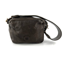 Charger l'image dans la galerie, Petit Sac en Cuir Kaki et Clous Plats Bicolores