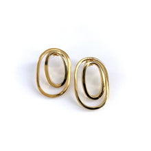 Load image into Gallery viewer, Boucles d'Oreilles XENIA Maxi en Plaqué Or