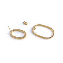 Load image into Gallery viewer, Boucles d'Oreilles XENIA Maxi en Plaqué Or