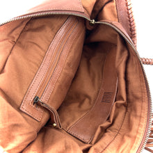 Charger l'image dans la galerie, Élégant Cabas Tressé en Cuir Camel