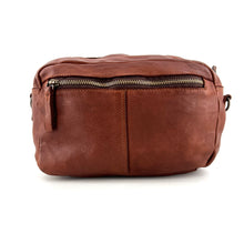 Charger l'image dans la galerie, Sac Bandoulière en Cuir Tressé Camel