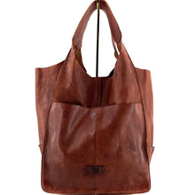 Charger l'image dans la galerie, Sac Cabas en Cuir Camel