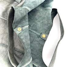 Charger l'image dans la galerie, Sac Cabas en Cuir Vert