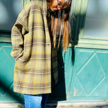 Charger l'image dans la galerie, Manteau TOM à Carreaux Vert