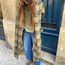 Load image into Gallery viewer, Manteau PAUL à Carreaux Vert