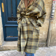 Load image into Gallery viewer, Manteau PAUL à Carreaux Vert