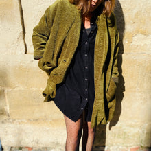 Charger l'image dans la galerie, Manteau TOM en Velours Vert
