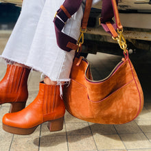 Charger l'image dans la galerie, Sac GABY en Veau Velours Persimon