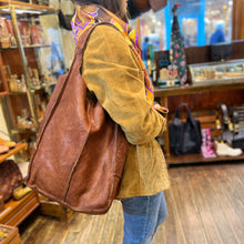 Charger l'image dans la galerie, Sac Cabas en Cuir Camel