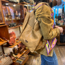 Charger l'image dans la galerie, Sac Cabas en Cuir Beige