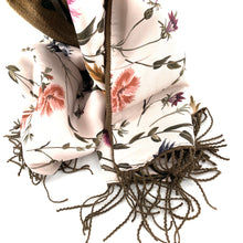 Load image into Gallery viewer, Étole Alpaga Doublée Foulard Kaki