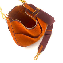 Charger l'image dans la galerie, Sac GABY en Veau Velours Persimon
