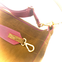 Charger l'image dans la galerie, Sac GABY en Veau Velours Couleur Mousse