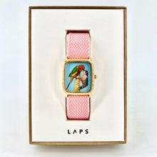 Charger l'image dans la galerie, Montre POP CORN Bracelet Perlon Bleu Cobalt