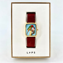 Charger l'image dans la galerie, Montre POP CORN Bracelet Perlon Bleu Cobalt