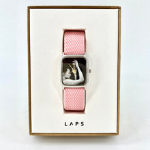 Charger l'image dans la galerie, Montre GIORGIA Bracelet Perlon Noir