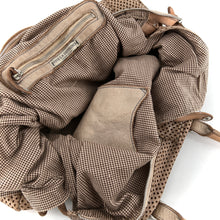 Charger l'image dans la galerie, Sac PLAZA en Cuir Perforé Latte