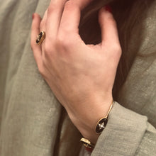 Load image into Gallery viewer, Bague TELMA en Onyx Noir