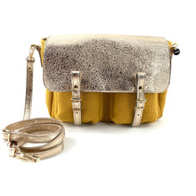 Charger l'image dans la galerie, Mini Mathématiques Toile et Cuir Spring Jaune