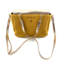 Charger l'image dans la galerie, Mini Mathématiques Toile et Cuir Spring Jaune