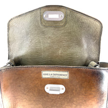 Charger l'image dans la galerie, Sac FLAPPING en Cuir Bancha Green