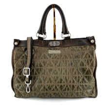 Charger l'image dans la galerie, Sac GLAMOUR en Cuir Pad Bancha Green