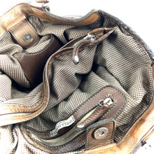 Charger l'image dans la galerie, Sac KING ROAD en Cuir Coco Bancha Green