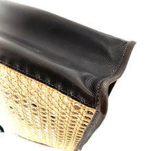 Charger l'image dans la galerie, Sac en Cuir Ébano et Cannage
