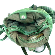 Charger l'image dans la galerie, Sac RE EDITION en Cuir Perforé Vert